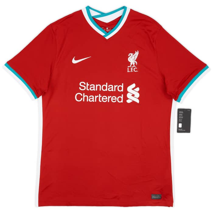 2020-21 Liverpool Home Shirt Virgil #4 (L)