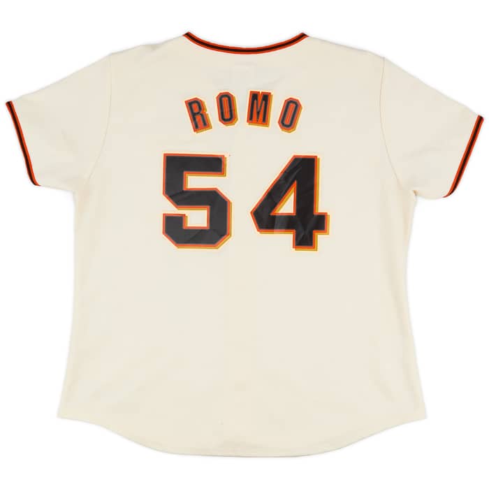 2009-16 San Francisco Giants Romo #54 Majestic Home Jersey Womens - 7/10 - (XL)