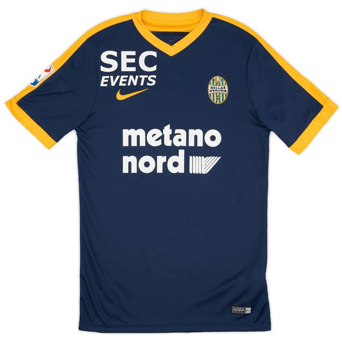 2017-18 Hellas Verona Nike Training Shirt - 8/10 - (S)