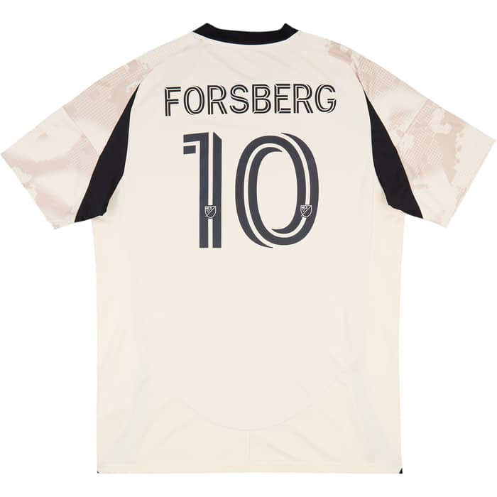 2025-26 New York Red Bulls Away Shirt Forsberg #10