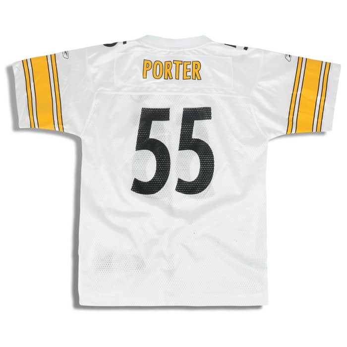 2005-06 Pittsburgh Steelers Porter #55 Reebok On Field Jersey (Away) Y