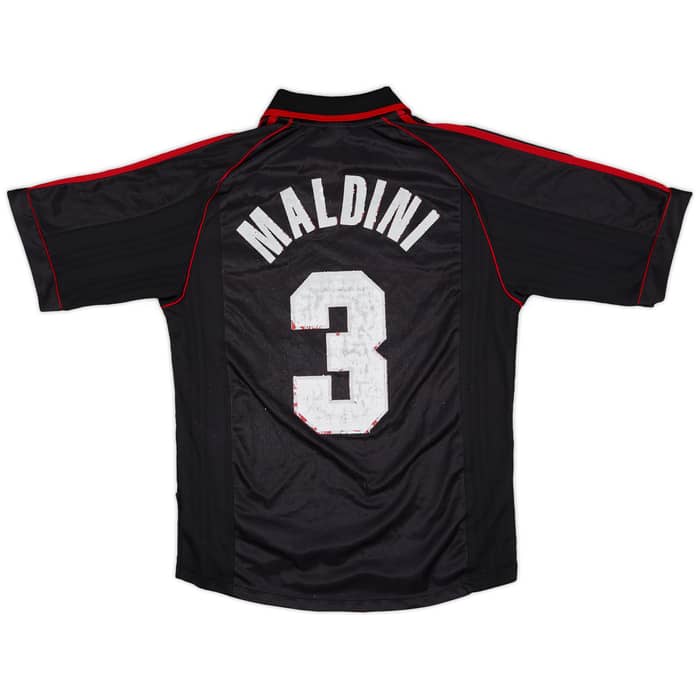 1998-99 AC Milan Third Shirt Maldini #3 - 4/10 - (M)
