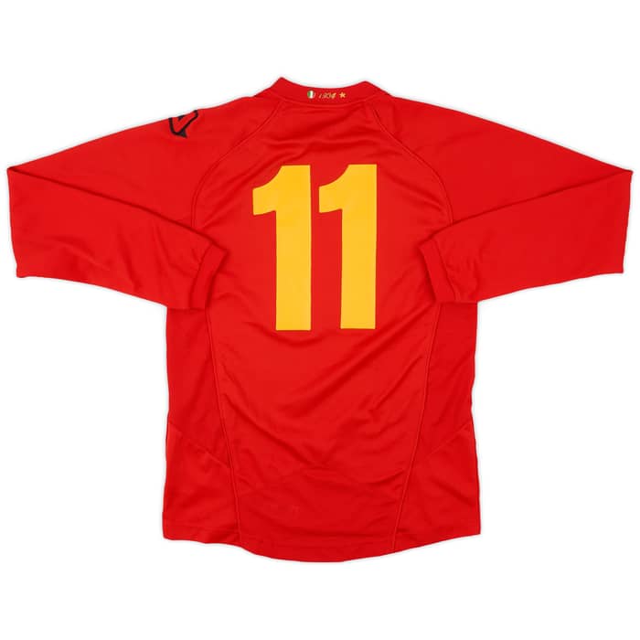 2000s AlbinoLeffe Away L/S Shirt #11 - 8/10 - (M)