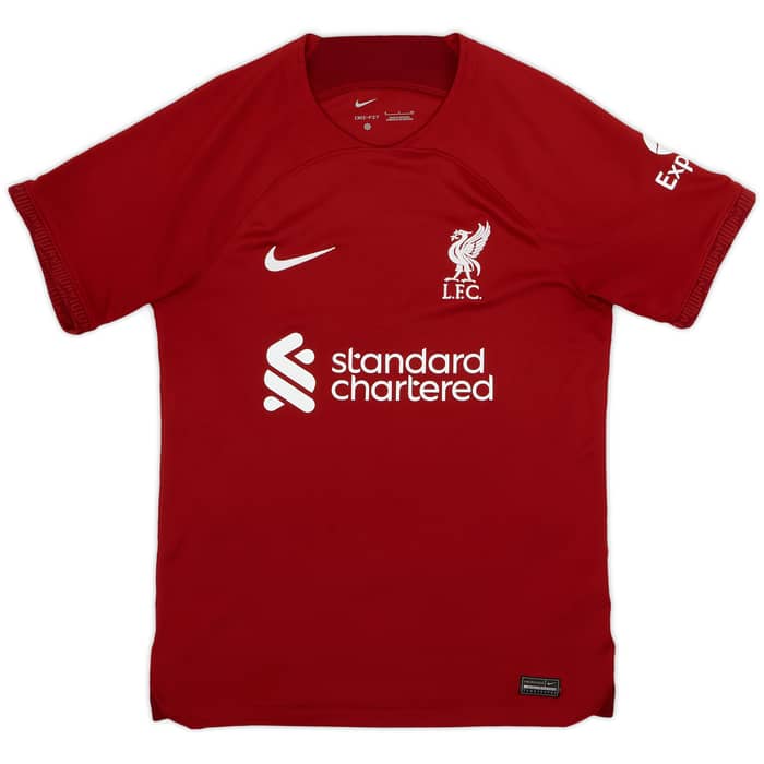 2022-23 Liverpool Home Shirt M.Salah #11 - 8/10 - (S)