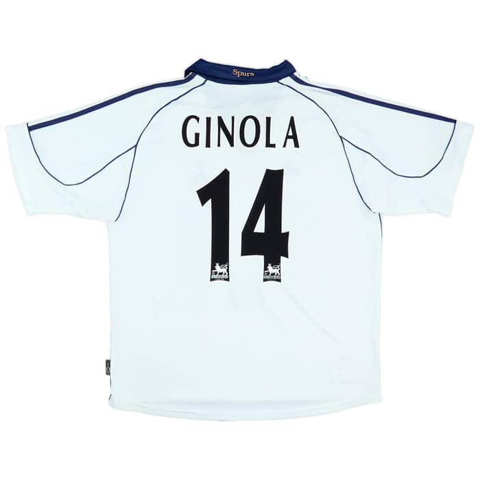 1999-01 Tottenham Home Shirt Ginola #14 - 8/10 - (L)