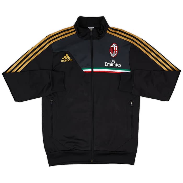 2013-14 AC Milan adidas Track Jacket - 8/10 - (S)