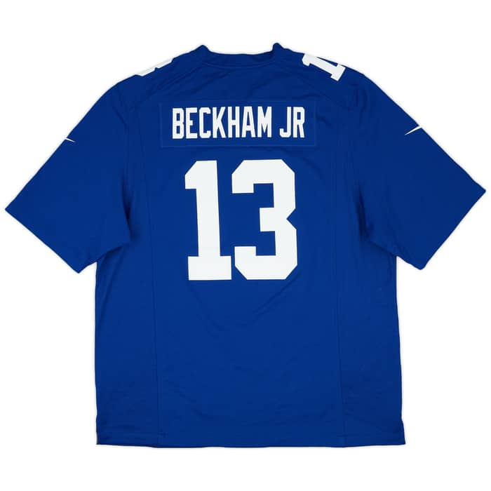 2014-18 New York Giants Beckham Jr #13 Nike Game Home Jersey - 6/10 - (XL)