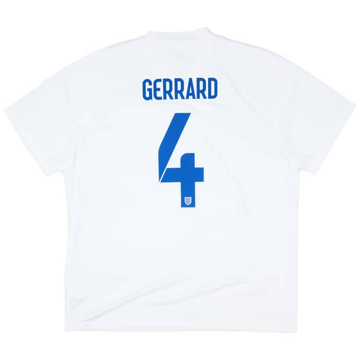2014-15 England Home Shirt Gerrard #4 - 7/10 - (XXL)