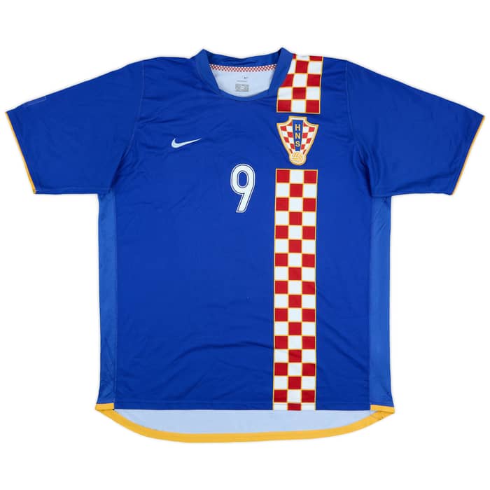 2006-08 Croatia Away Shirt Prso #9 - 7/10 - (XL)