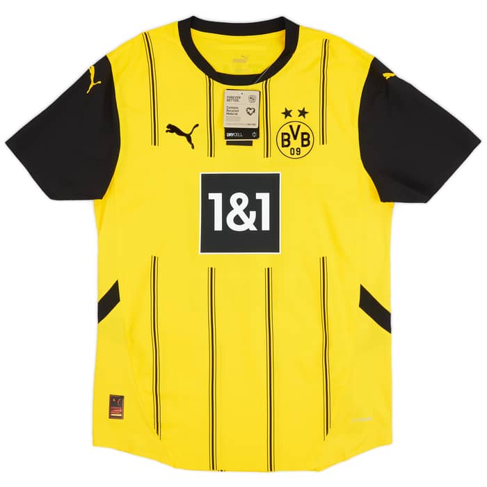 2024-25 Borussia Dortmund Authentic Home Shirt Hummels #15