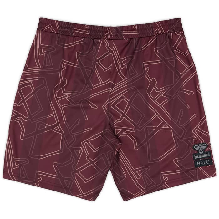 2024-25 Denmark Special Edition Hummel x Halo Shorts