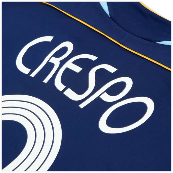 2006 Argentina adidas Reissue Away Shirt Crespo #9