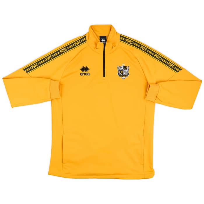 2016-17 Port Vale Errea 1/4 Zip Training Top - 8/10 - (XS)