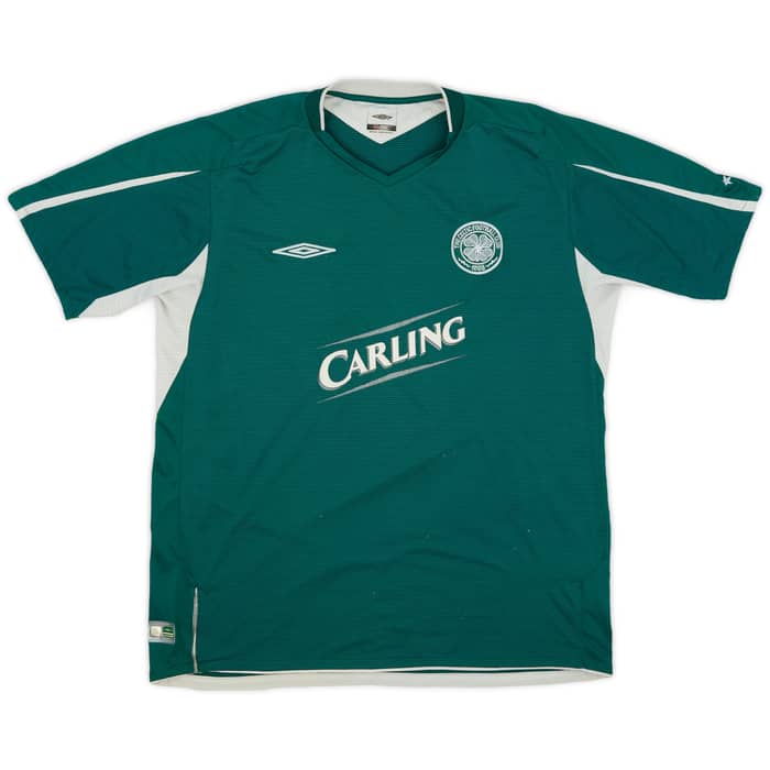 2004-05 Celtic Away Shirt Juninho #7 - 6/10 - (XL)