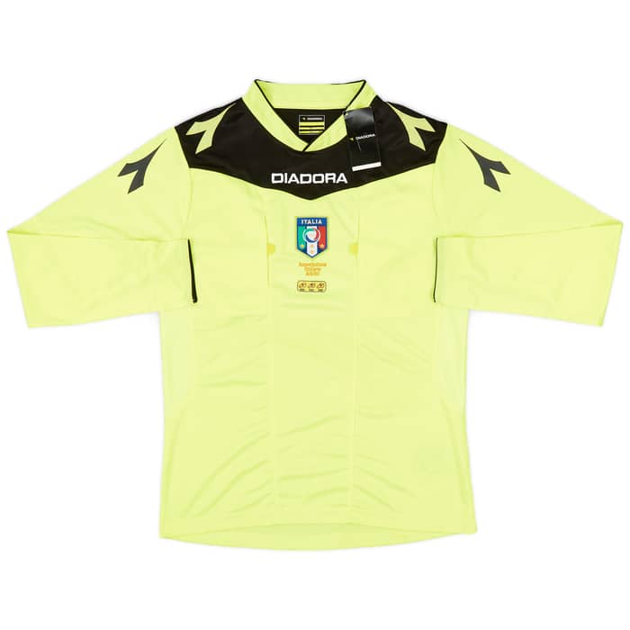 2014-15 Italy Diadora Referee L/S Shirt (S)