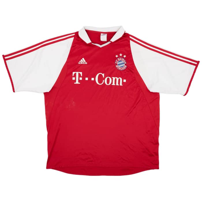 2004-05 Bayern Munich Home Shirt Scholl #7 - 5/10 - (XXL)