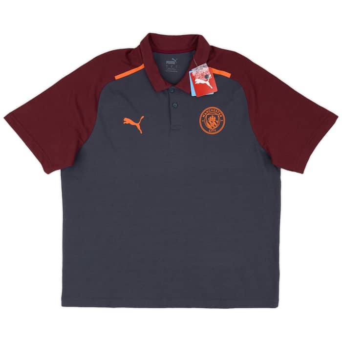 2023-24 Manchester City Puma Casuals Polo T-Shirt