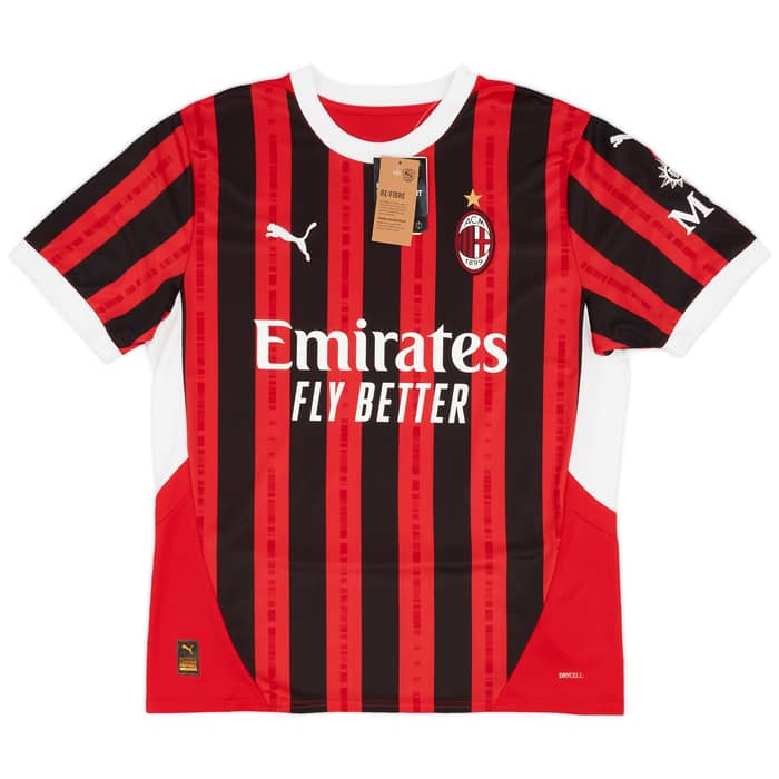 2024-25 AC Milan Home Shirt Rafa Leao #10