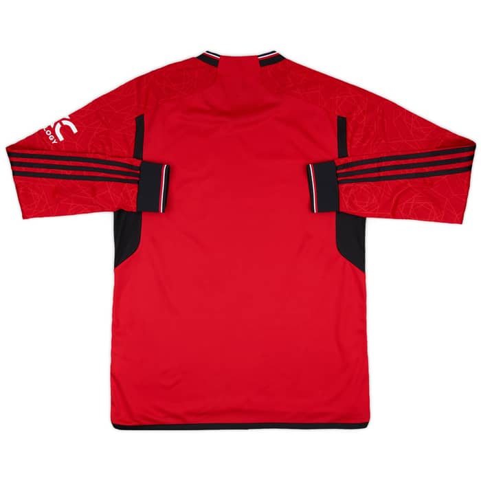 2023-24 Manchester United Home L/S Shirt