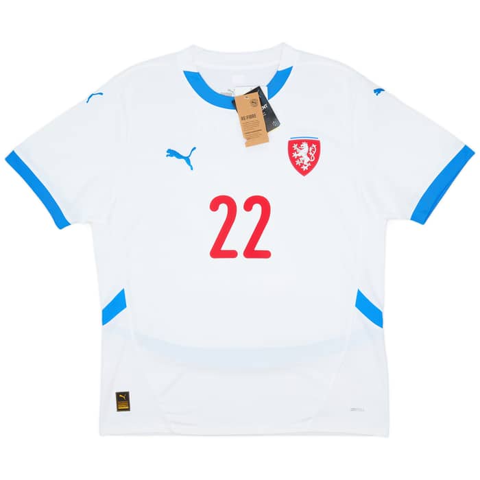 2024-25 Czech Republic Away Shirt Soucek #22