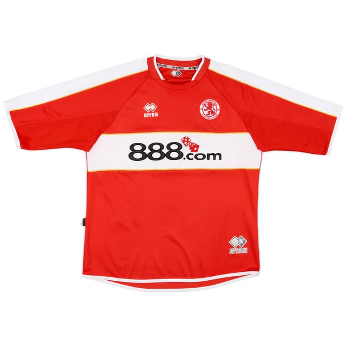 2006-07 Middlesbrough Home Shirt Mendieta #6 - 7/10 - (XL)