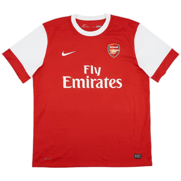 2010-11 Arsenal Home Shirt Fabregas #4 - 5/10 - (XL)