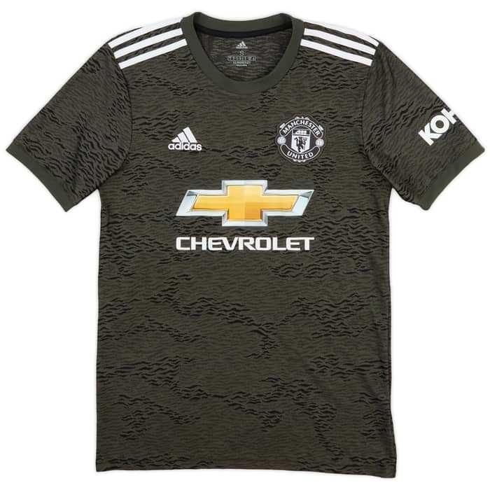 2020-21 Manchester United Away Shirt B.Fernandes #18 - 9/10 - (S)