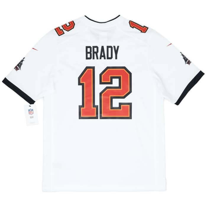 2020-22 Tampa Bay Buccaneers Brady #12 Nike Game Away Jersey (M)