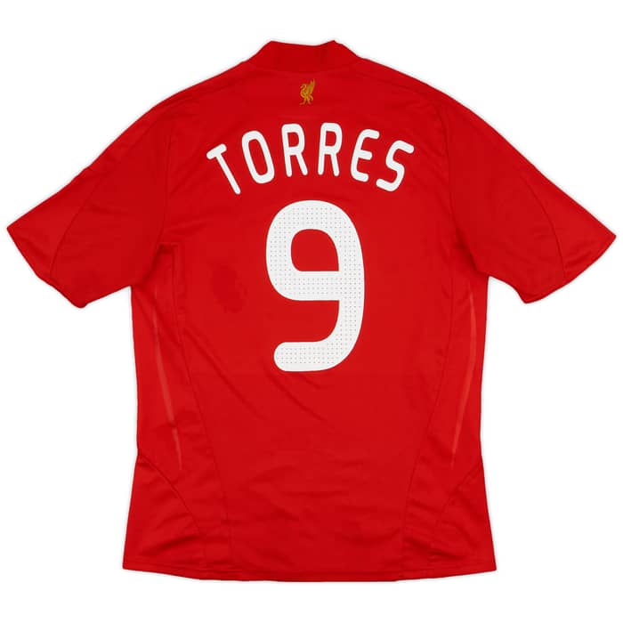2008-10 Liverpool Home Shirt Torres #9 - 5/10 - (M)