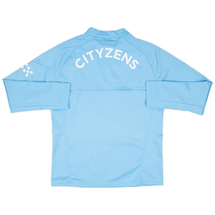 2023-24 Manchester City Player Issue 1/4 Zip Rain Top #47 (Foden) - As New - (M)