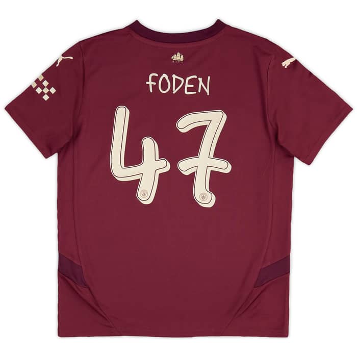 2024-25 Manchester City Third Shirt Foden #47 (KIDS)