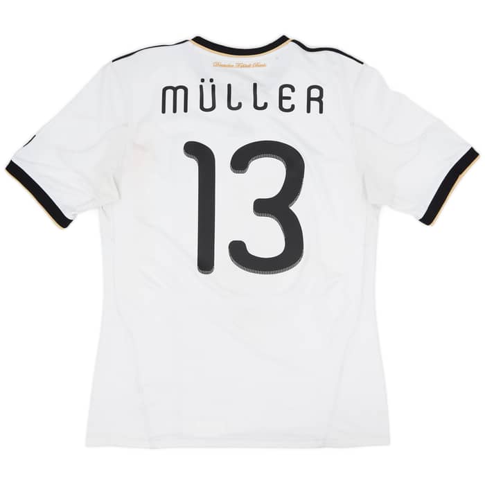 2010-11 Germany Home Shirt Muller #13 - 5/10 - (L)