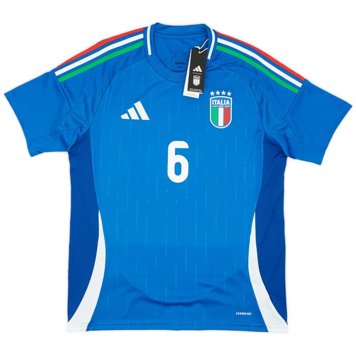2024-25 Italy Home Shirt Udogie #6