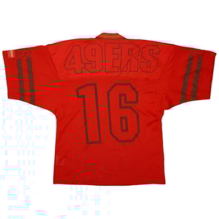 1991 San Francisco 49ers #16 Campri Teamline Jersey - 7/10 - (L)