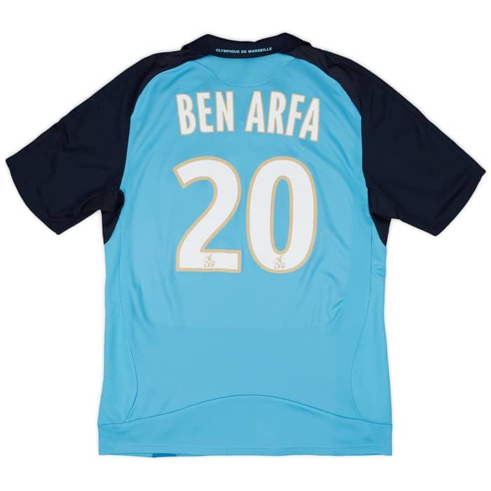 2008-09 Olympique Marseille Away Shirt Ben Arfa #20 - 7/10 - (M)