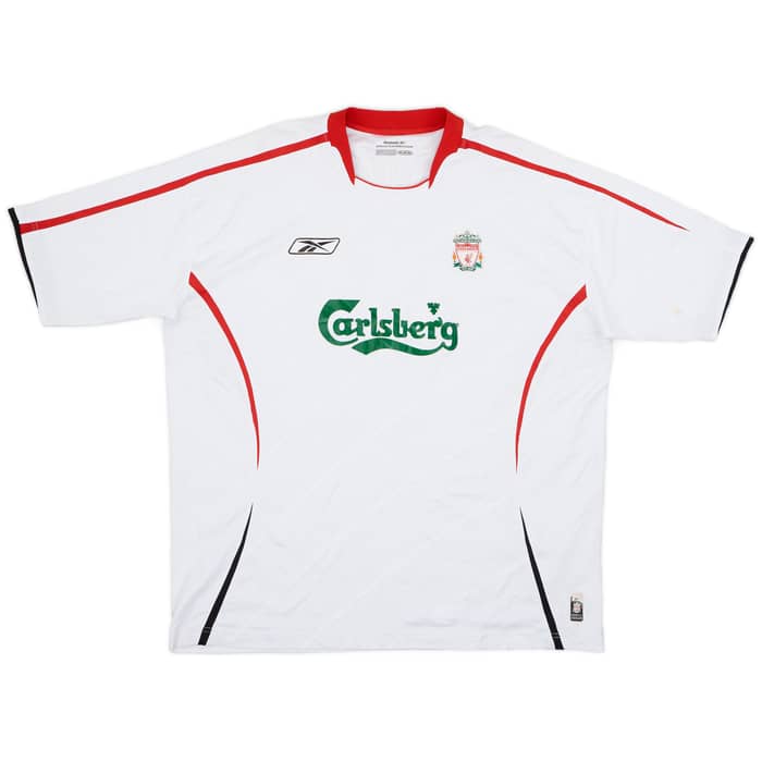 2005-06 Liverpool Away Shirt Fowler #11 - 6/10 - (XXL)