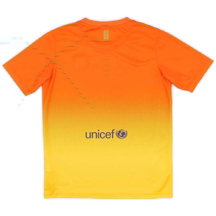 2012-13 Barcelona Basic Away Shirt - 8/10 - (XL.Boys)