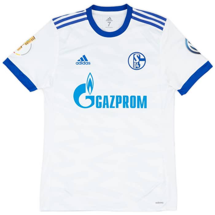 2017-18 Schalke Match Issue DFB-Pokal Away Shirt Nastasic #5
