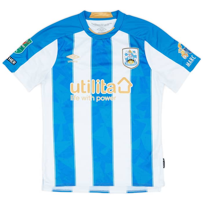 2023-24 Huddersfield Match Issue Carabao Cup Home Shirt Nakayama #33