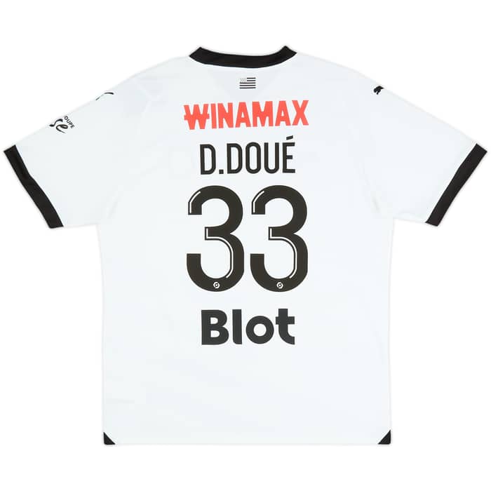 2023-24 Stade Rennais Away Shirt Doue #33