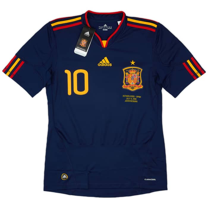 2010-11 Spain Away Shirt Fabregas #10 (S)