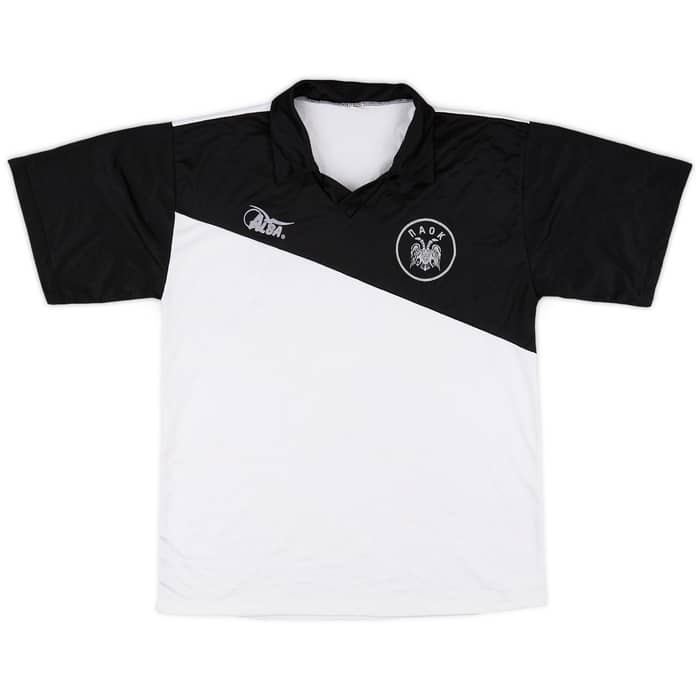 1980s PAOK Alba Training Shirt - 7/10 - (L)