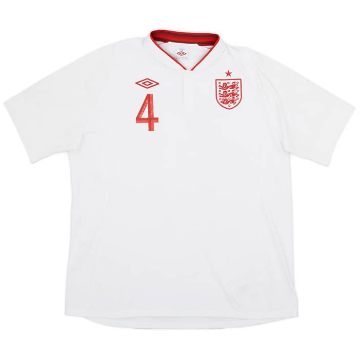 2012-13 England Home Shirt Gerrard #4 - 4/10 - (XXL)