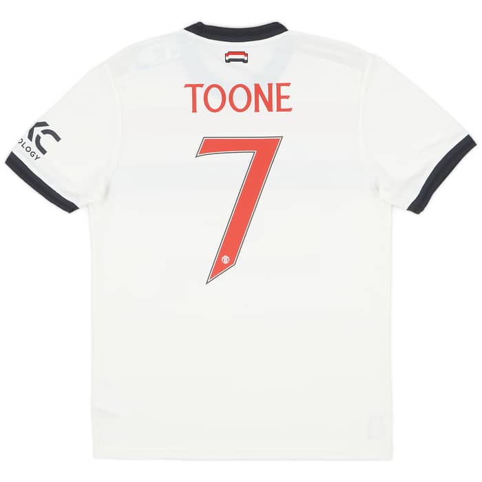 2024-25 Manchester United Authentic Third Shirt Toone #7 (Unisex Fit)