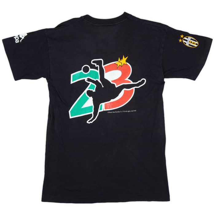 1994-95 Juventus 'Campionato Italiano 1994-1995' Cotton Tee - 6/10 - (M)