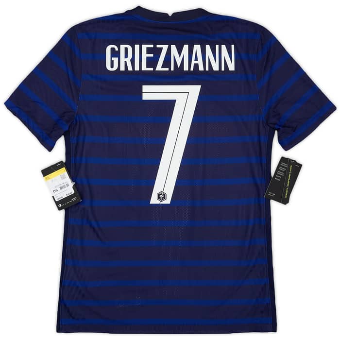 2020-21 France Authentic Home Shirt Griezmann #7 (S)