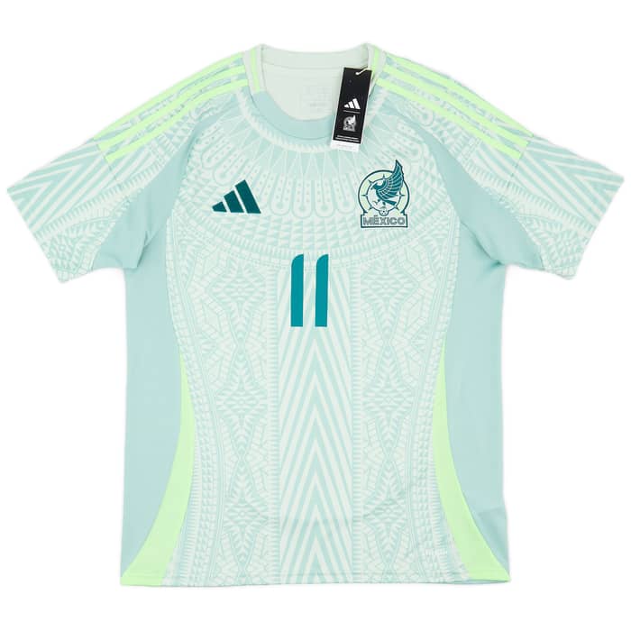 2024-25 Mexico Away Shirt S.Gimenez #11