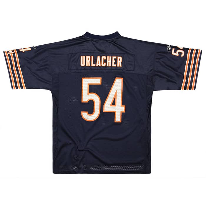 2002-04 Chicago Bears Urlacher #54 Reebok On Field Jersey (Home) XL