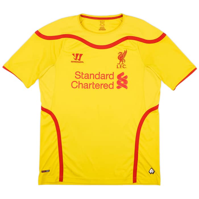 2014-15 Liverpool Away Shirt Gerrard #8 - 5/10 - (L)