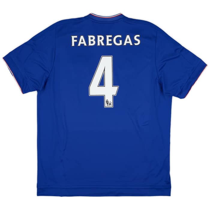 2015-16 Chelsea Home Shirt Fabregas #4 (XL)